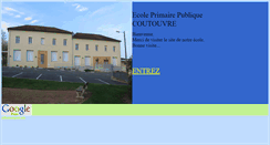 Desktop Screenshot of ecole-publique-coutouvre.fr